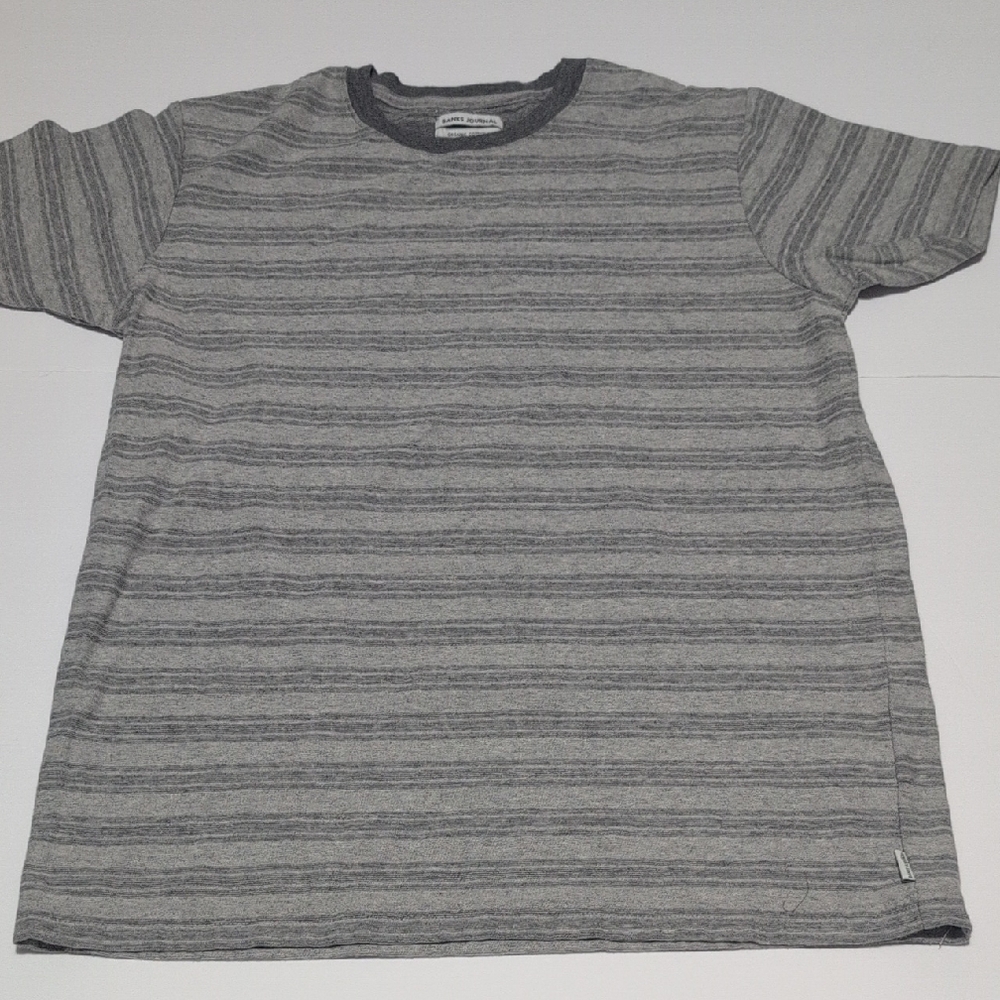 Gray Banks Journal Striped Men's Shirt